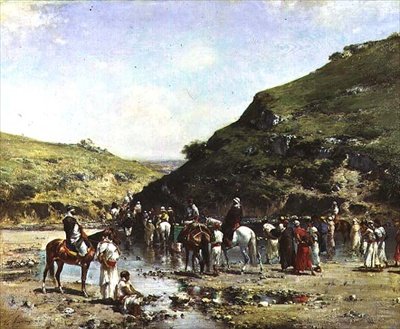 A Víz mellett alkotó: Victor Pierre Huguet