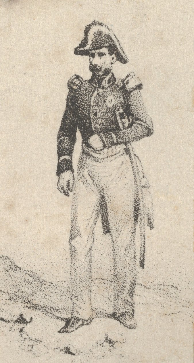 Katona, 19. század közepe. alkotó: Victor Adam
