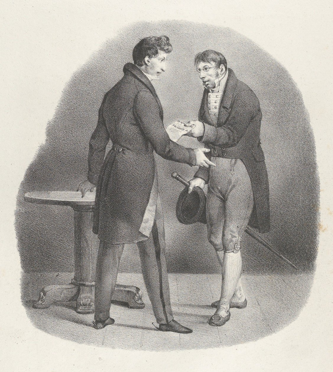 Pasas. XII: Tudtam, én is így gondoltam, 1824. alkotó: Victor Adam