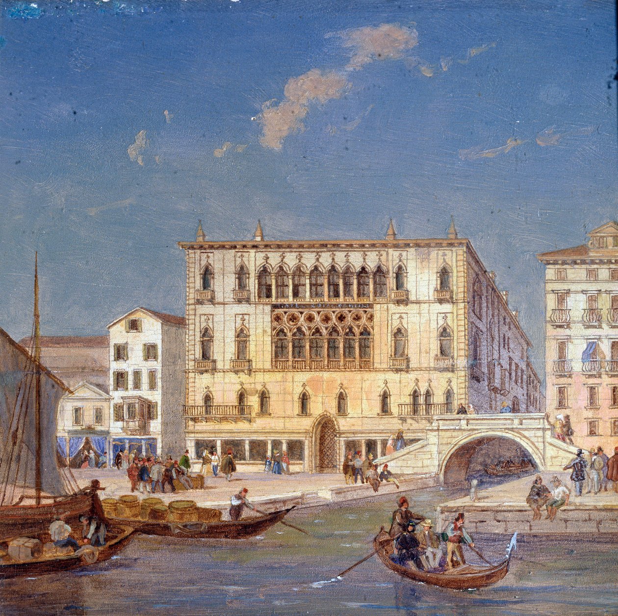 Palazzo Bernardo, 19. század alkotó: Victor Adam