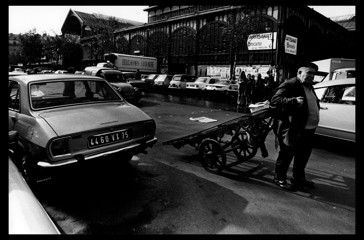 Les halles de Paris közvetlenül az 1971. augusztusi lebontás előtt (f/w fotó) alkotó: Victor Baltard
