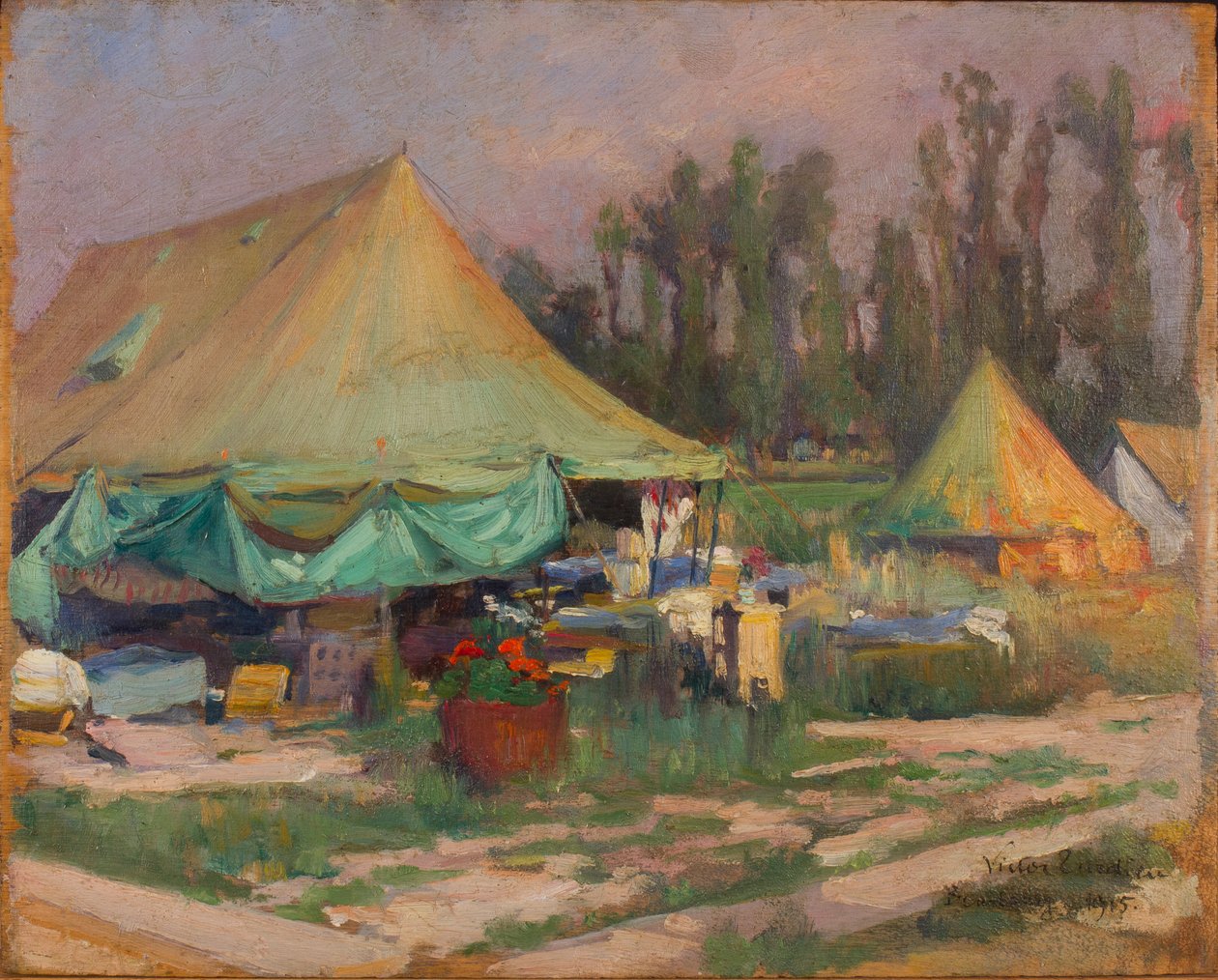 Bourbourg 1915 alkotó: Victor Francois Tardieu