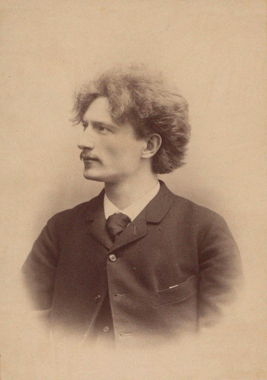Ignacy Jan Paderewski zeneszerző portréja 1860-1941, 1889-1890. alkotó: Victor Girard