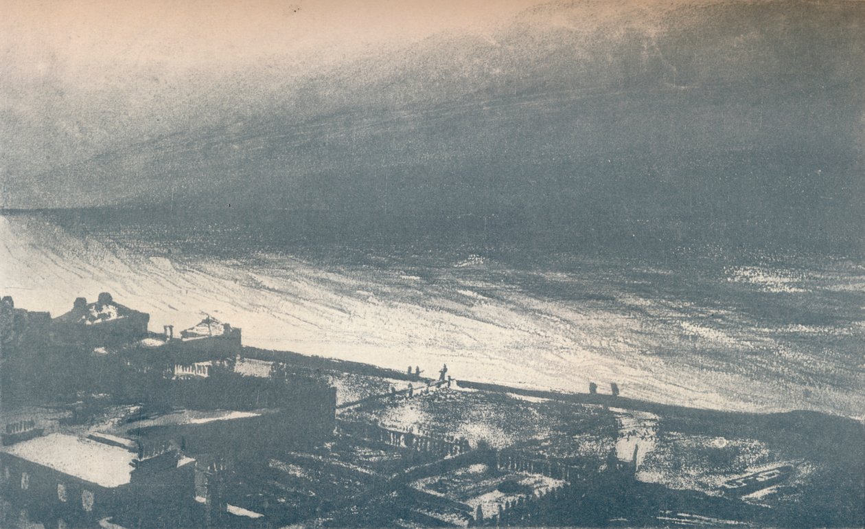 A vihar előtt, 1855 alkotó: Victor Hugo