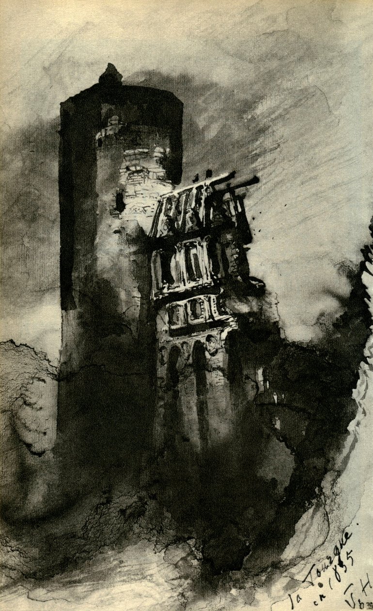 La Tourgue, 1835 alkotó: Victor Hugo