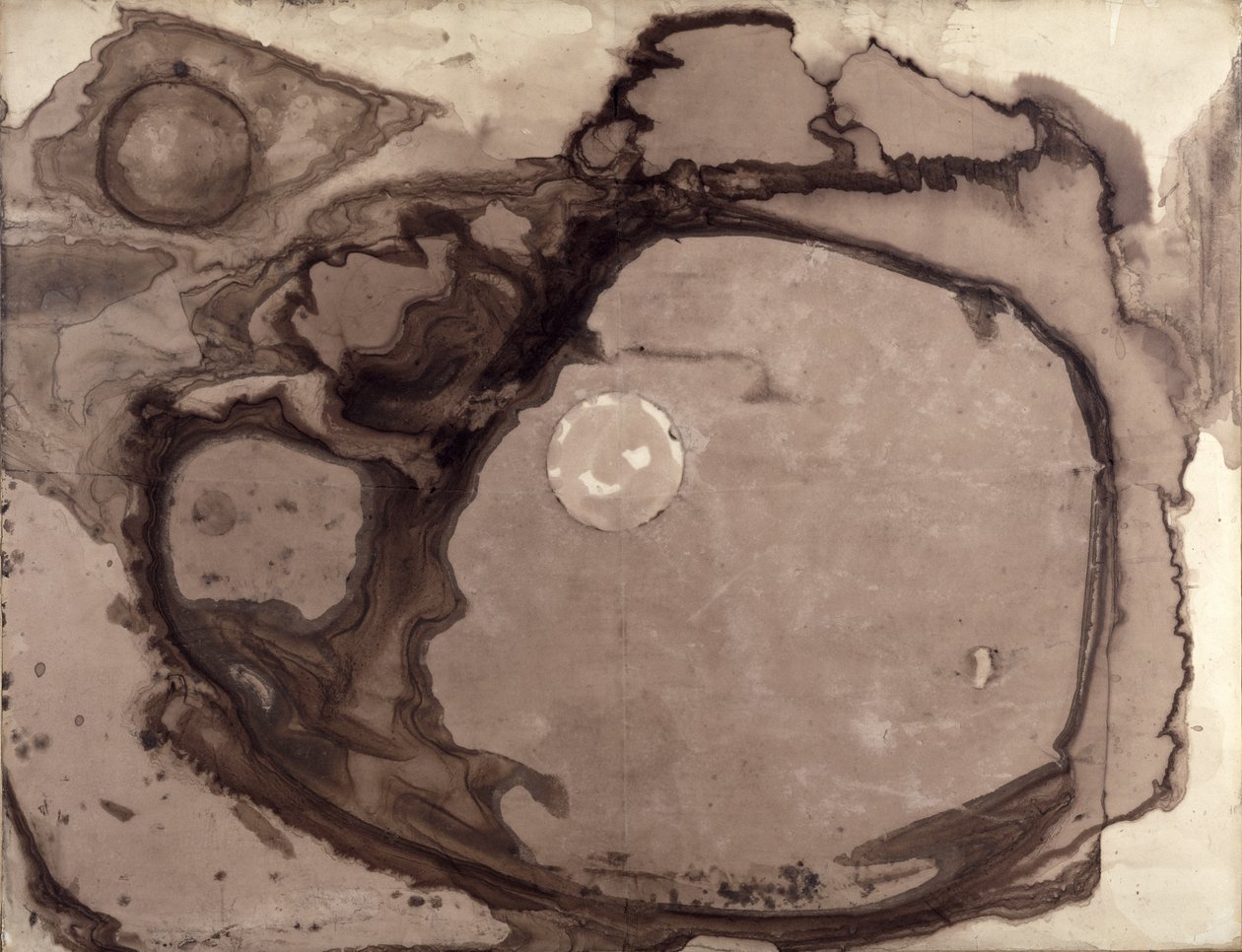 Bolygók, 1857 (tinta és mosás papíron) alkotó: Victor Hugo