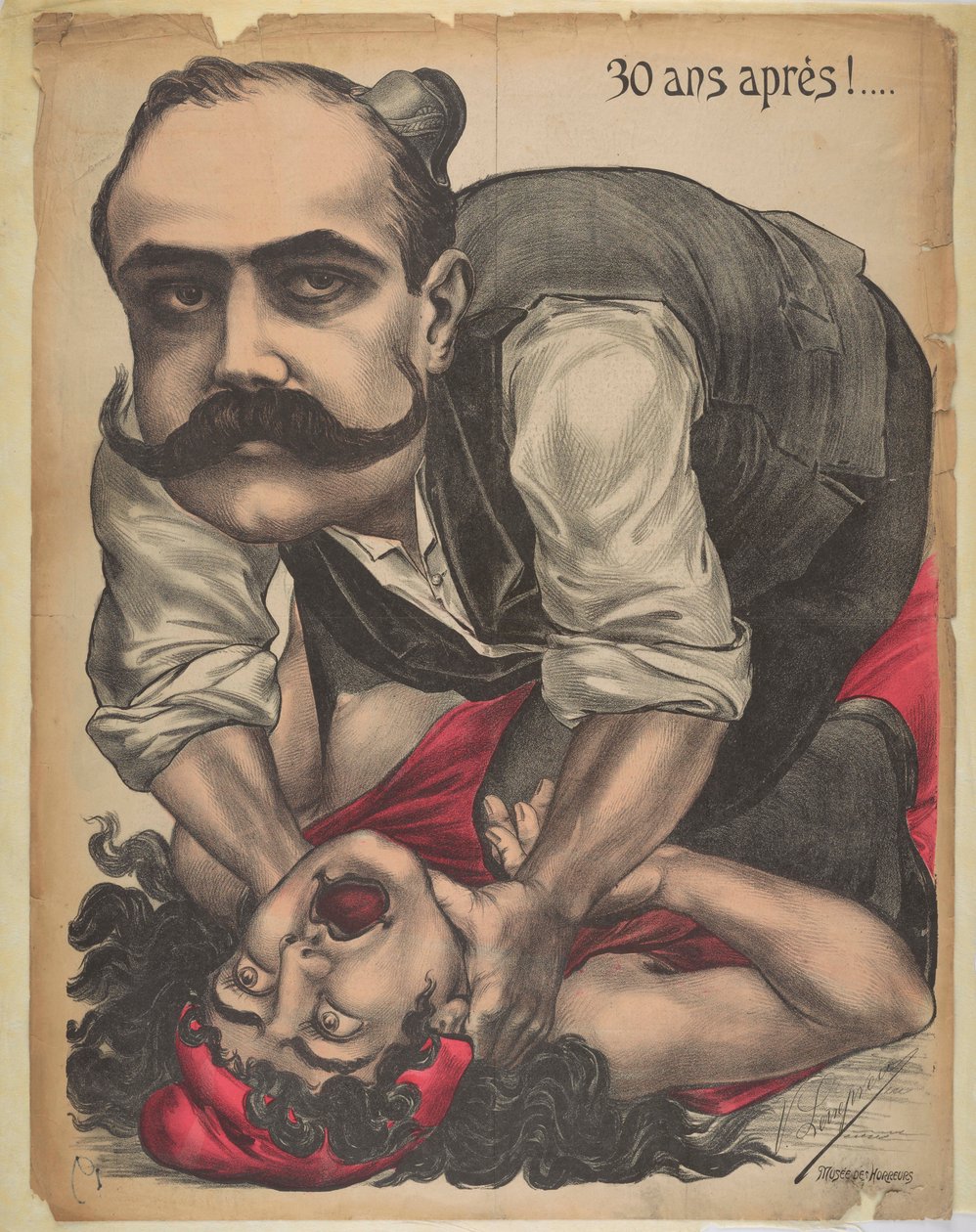 Rémületek Múzeuma Borzalmak galériája: Alfred Dreyfus, 1899. alkotó: Victor Lenepveu