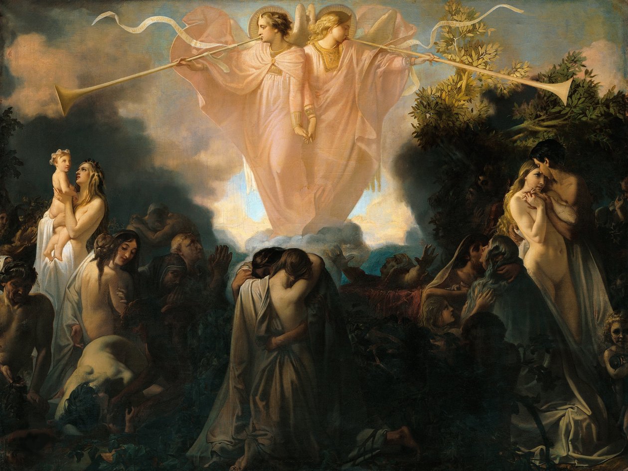 A halottak feltámadása, 1870. alkotó: Victor Louis Mottez