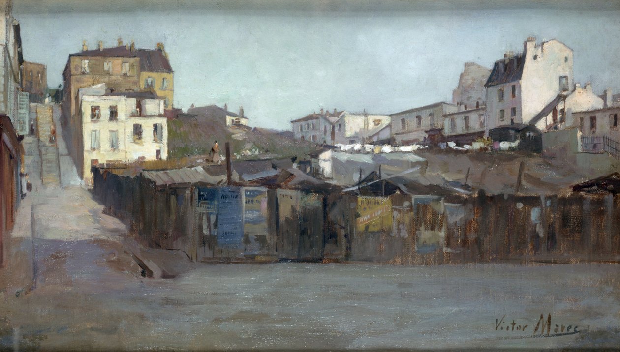 Boulevard de la Villette, a rue Vicq-d