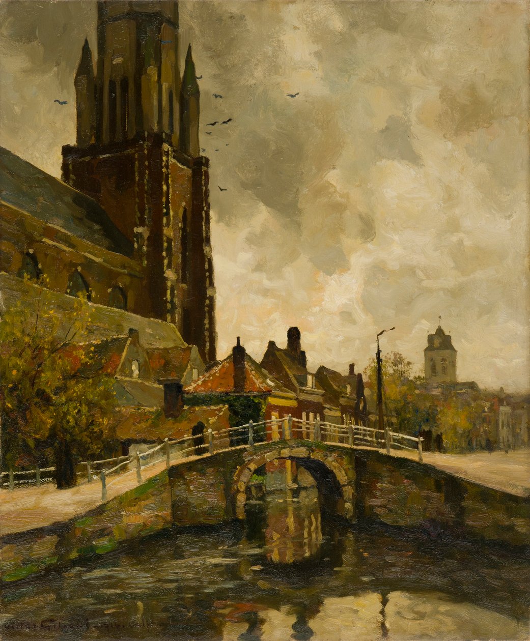 „Delfti templom”, 1887-1939 alkotó: Victor Olivier Gilsoul