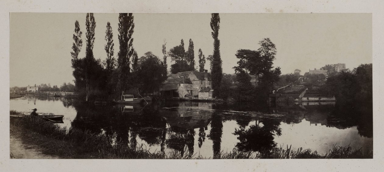 Iffley malom, 1862. alkotó: Victor Prout