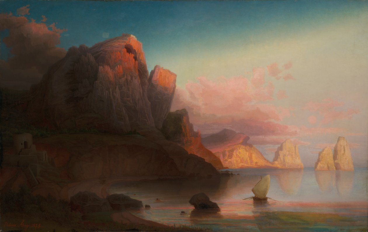 Kilátás Capriról alkotó: Victoria Åberg