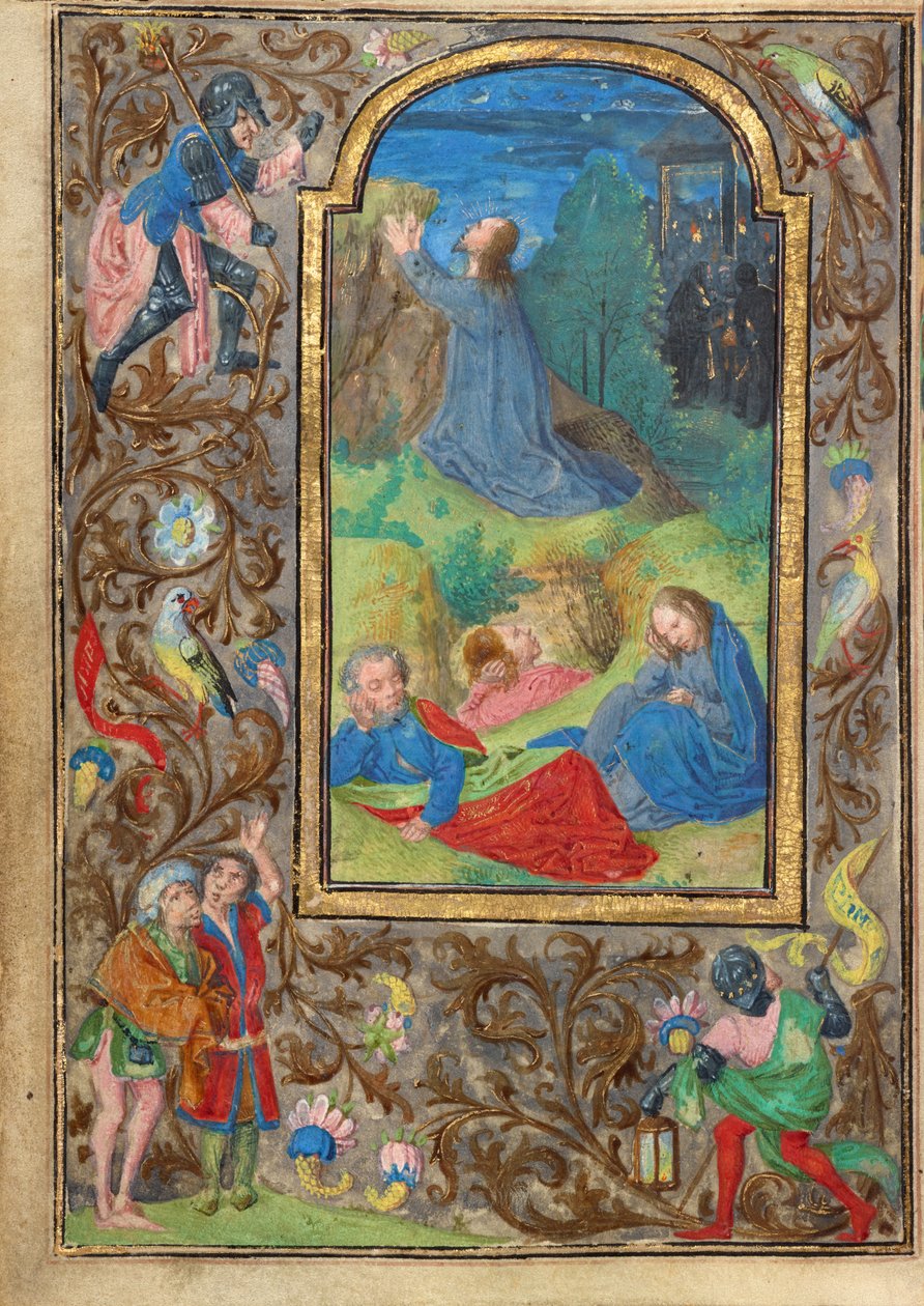 Agónia a kertben alkotó: Vienna Master of Mary of Burgundy