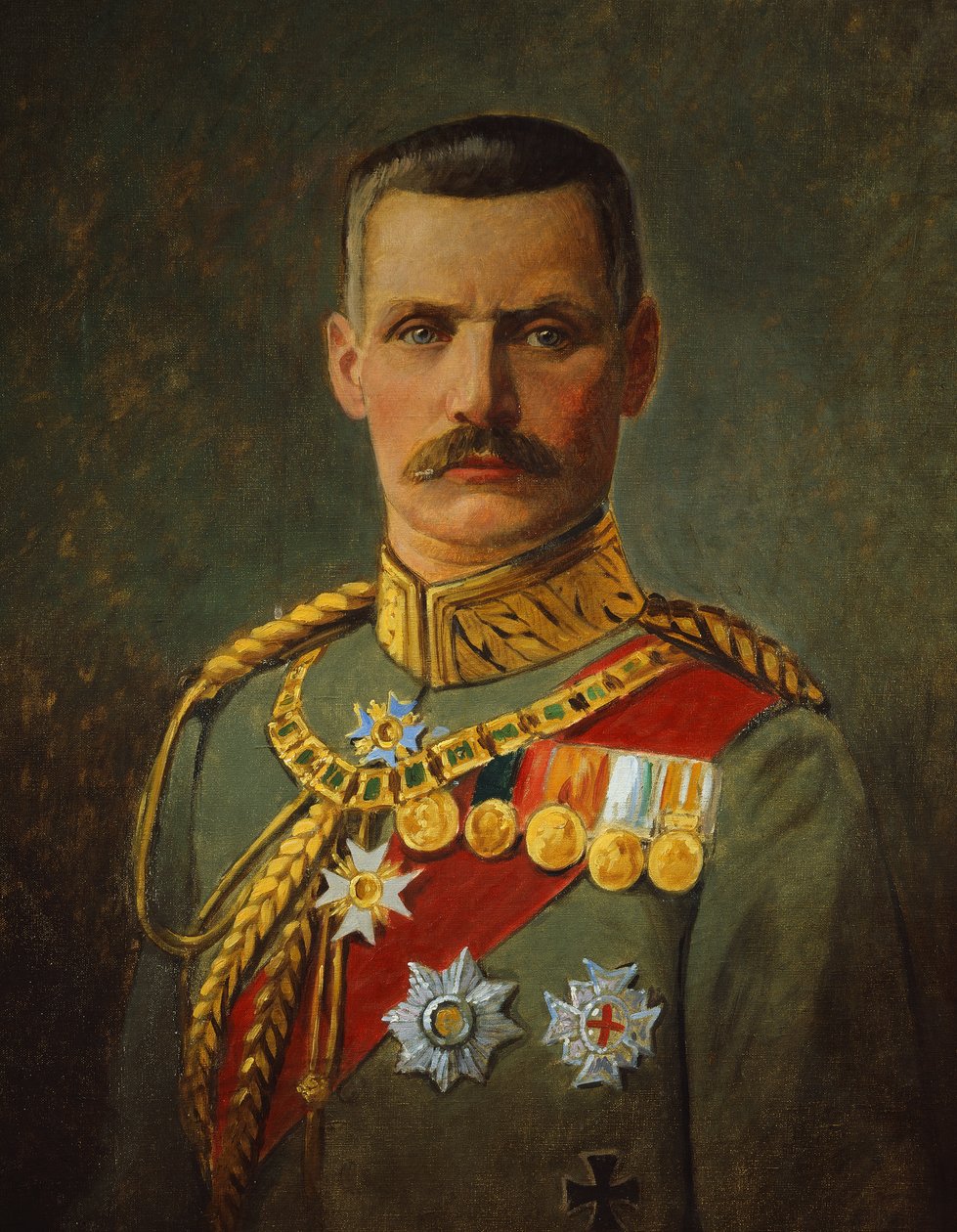 Rupprecht bajor koronaherceg, 1916 körül (olaj, vászon) alkotó: Vienna Nedomansky Studio