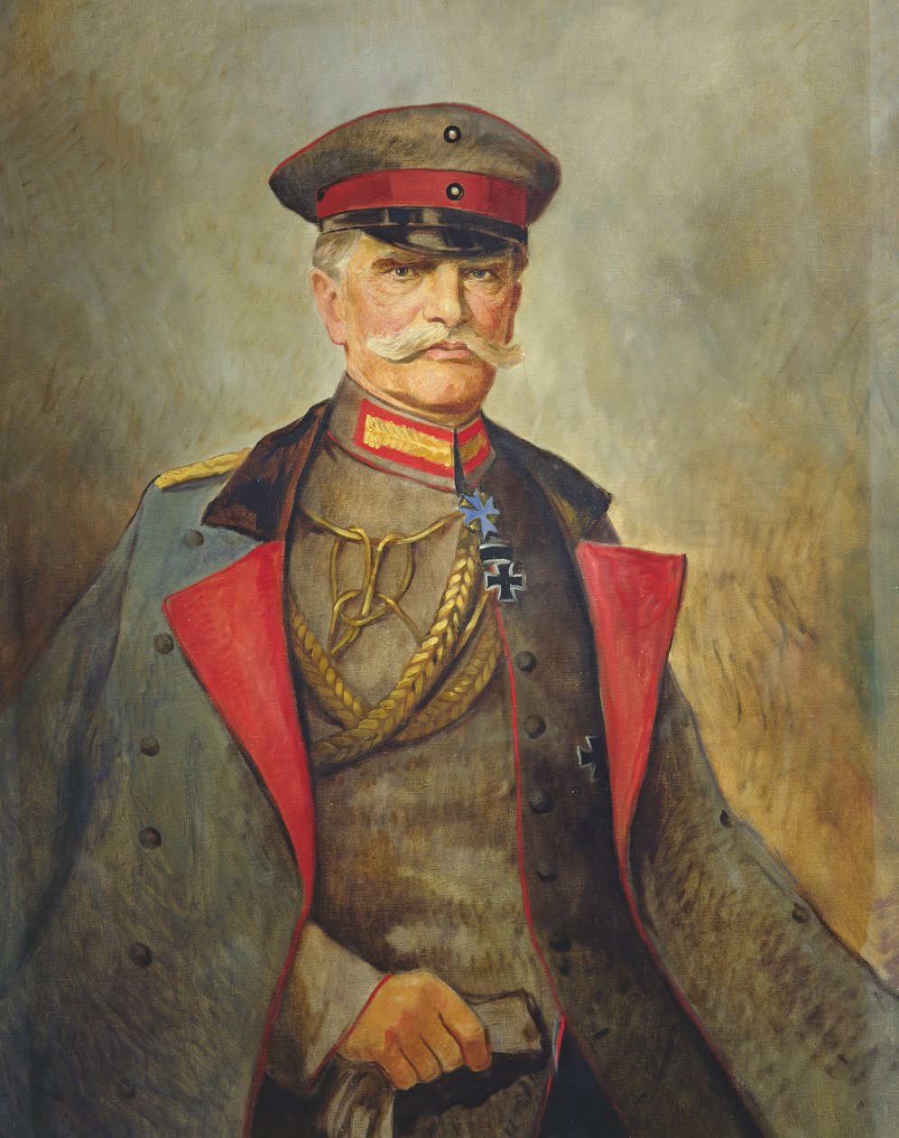 August von Mackensen tábornok, 1916 körül (olaj, vászon) alkotó: Vienna Nedomansky Studio