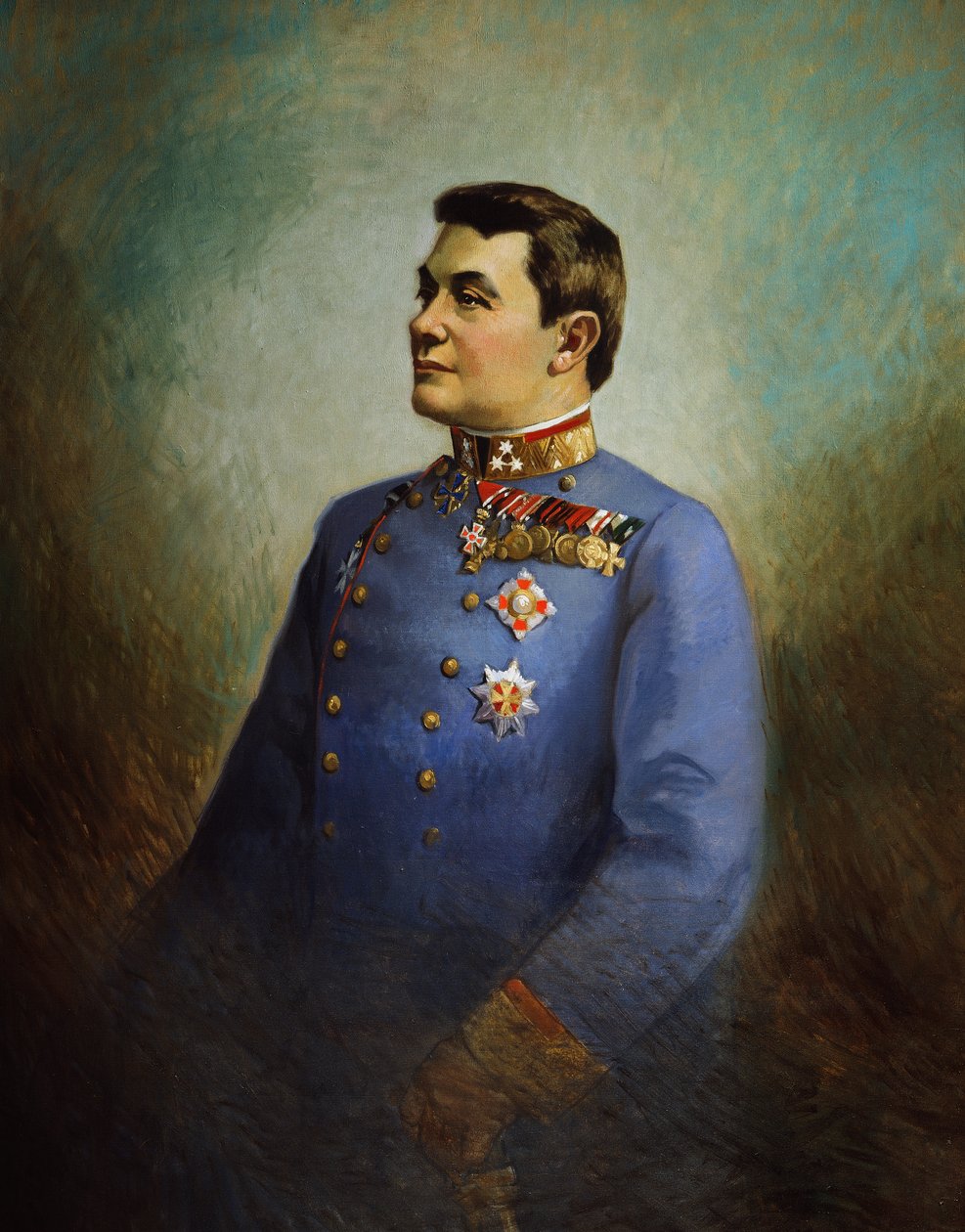 Hermann Baron Kovess von Kovesshaza tábornok, 1916 körül (olaj, vászon) alkotó: Vienna Nedomansky Studio