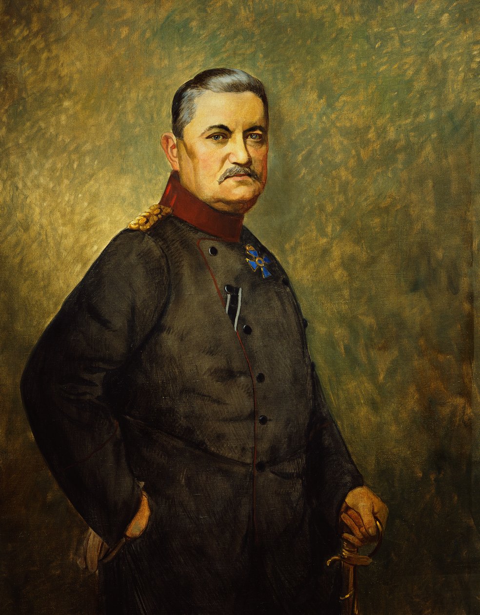 Karl von Bulow tábornok, 1916 körül (olaj, vászon) alkotó: Vienna Nedomansky Studio