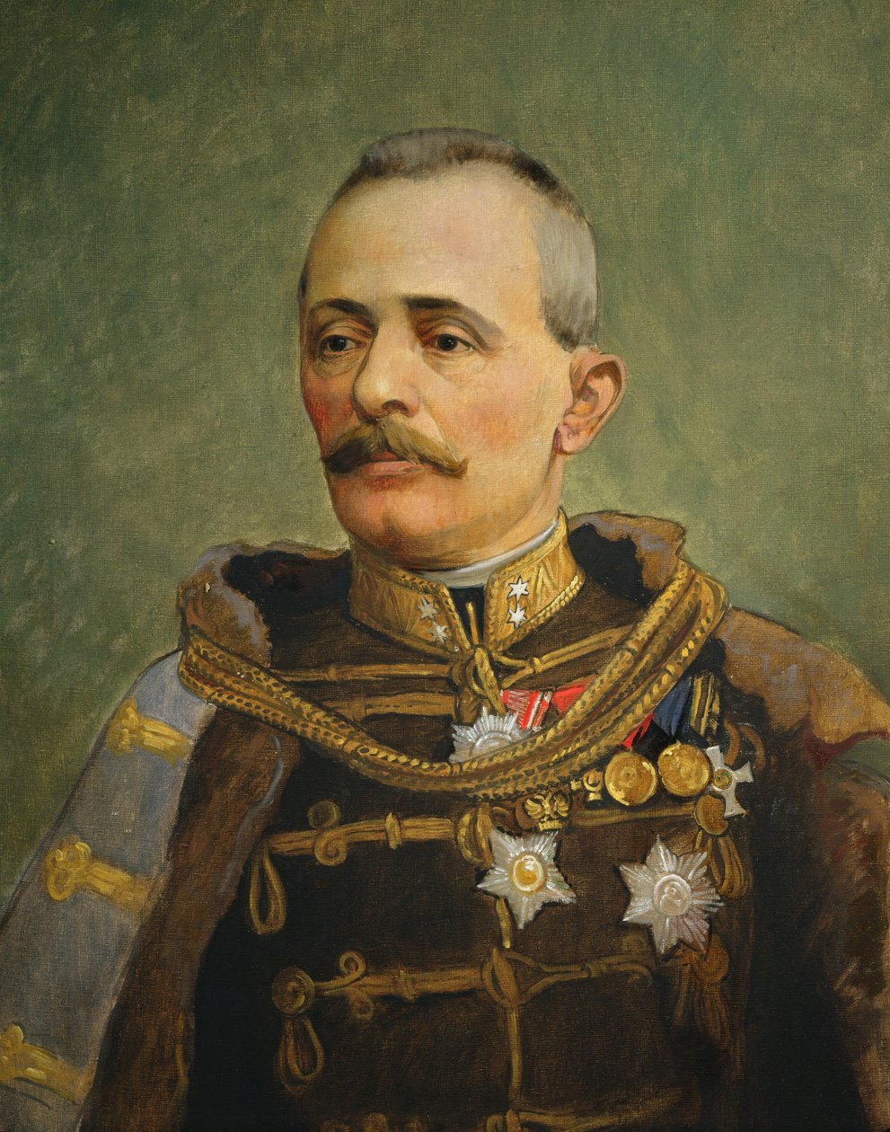 Svetozar Boroevic von Bojna tábornok, 1916 körül (olaj, vászon) alkotó: Vienna Nedomansky Studio