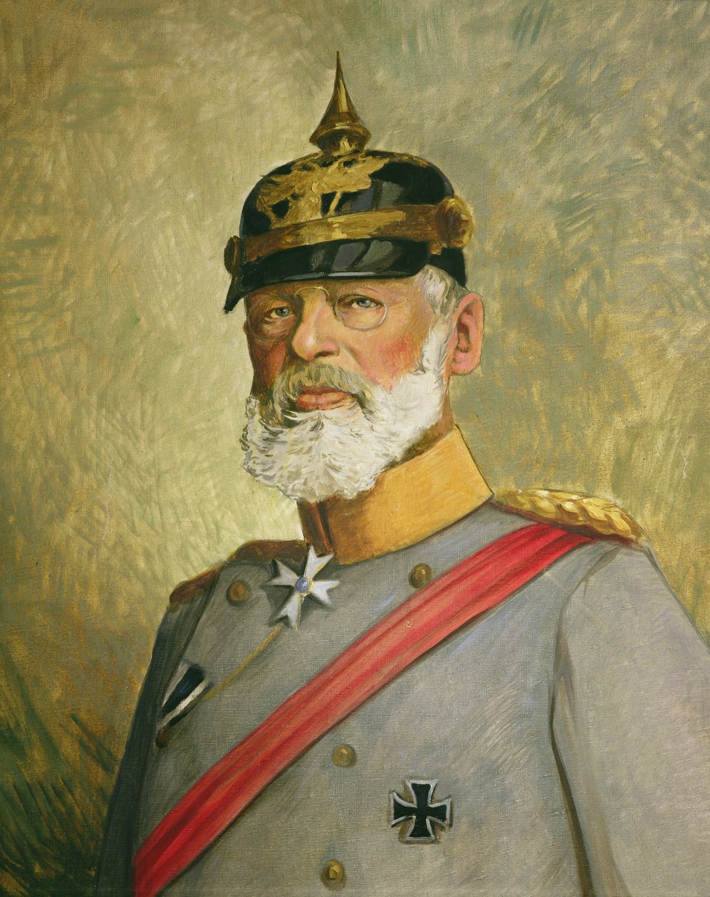 Lipót bajor herceg, 1916 körül (olaj, vászon) alkotó: Vienna Nedomansky Studio