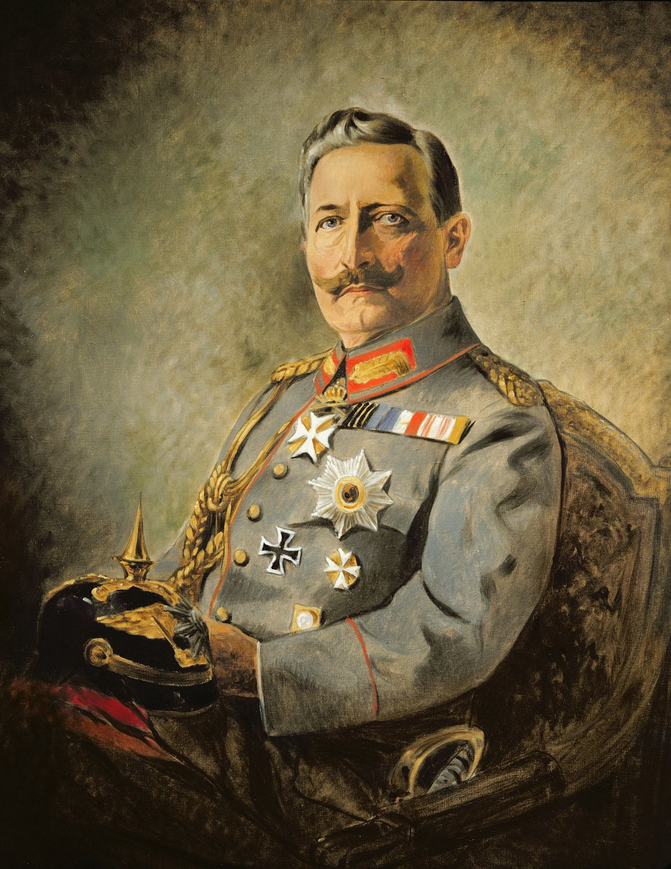 II. Vilmos német császár, 1916 körül (olaj, vászon) alkotó: Vienna Nedomansky Studio