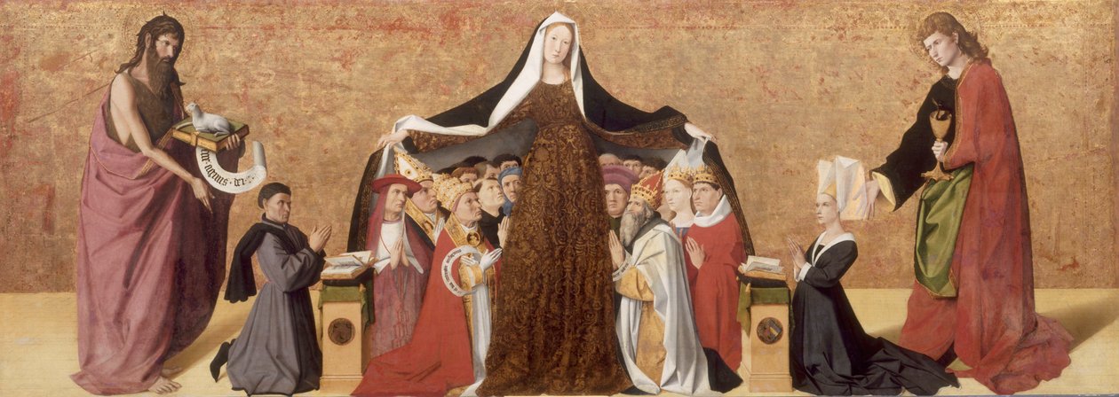 Enguerrand Quarton alkotó: Vierge de miséricorde
