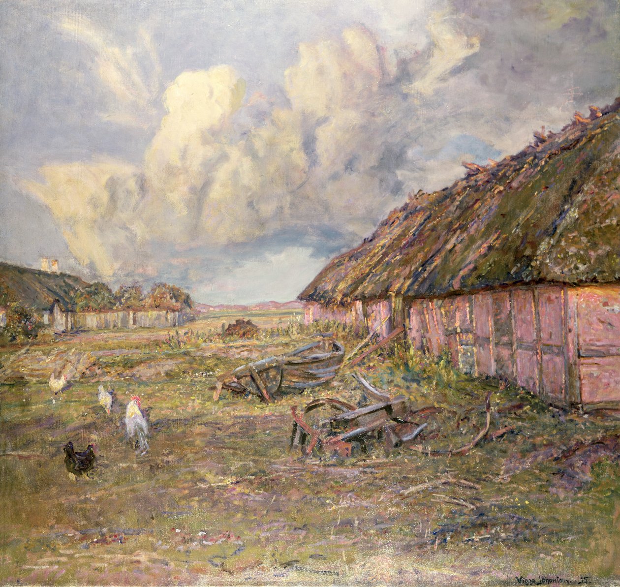 A farmon alkotó: Viggo Johansen