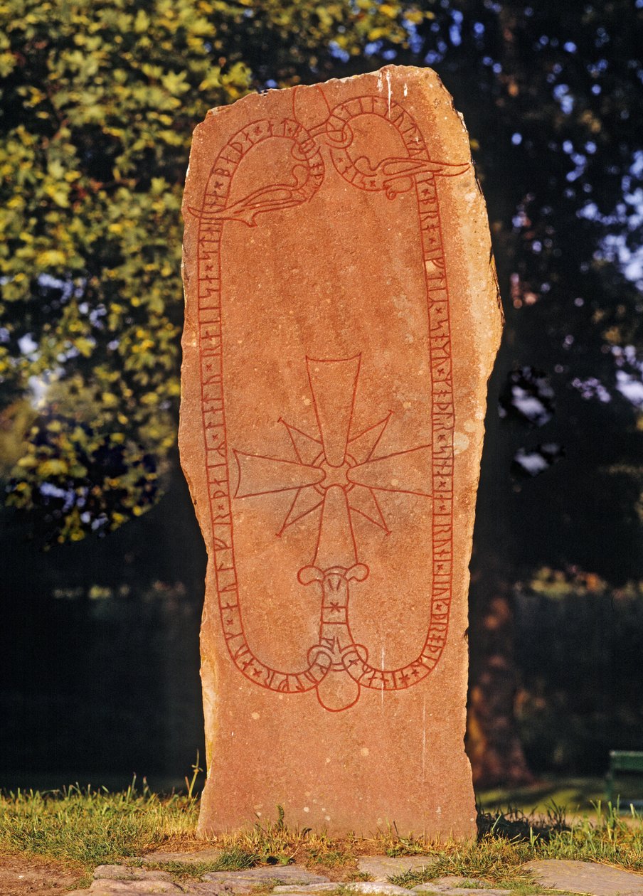 Rúnakő, Mariefred alkotó: Viking