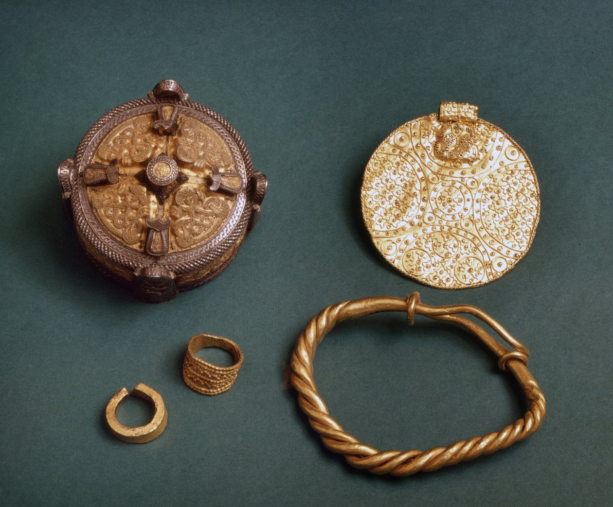 Viking ékszerek Gotlandból, Svédországból. 10. század. Stockholm, Historiska Museet alkotó: Viking