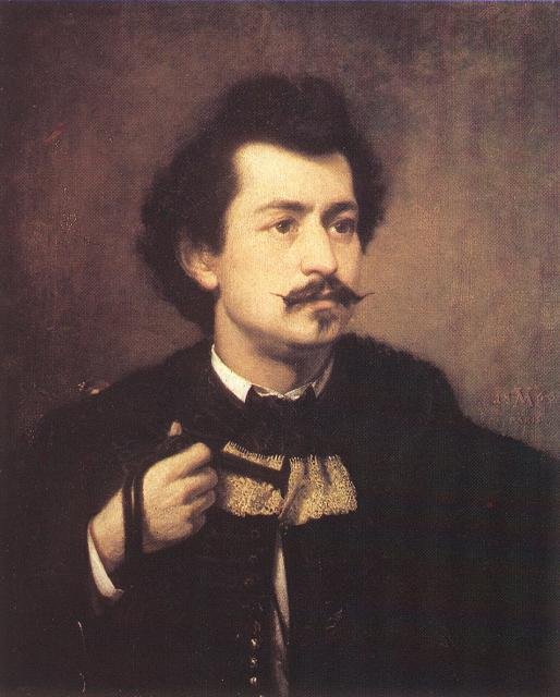 Önarckép. alkotó: Viktor Madarász