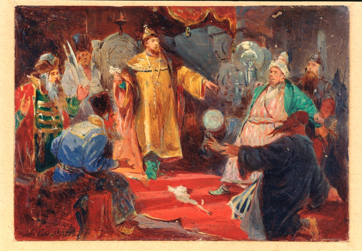 III. Iván cár (a Nagy alkotó: Viktor Andreyevich Simov