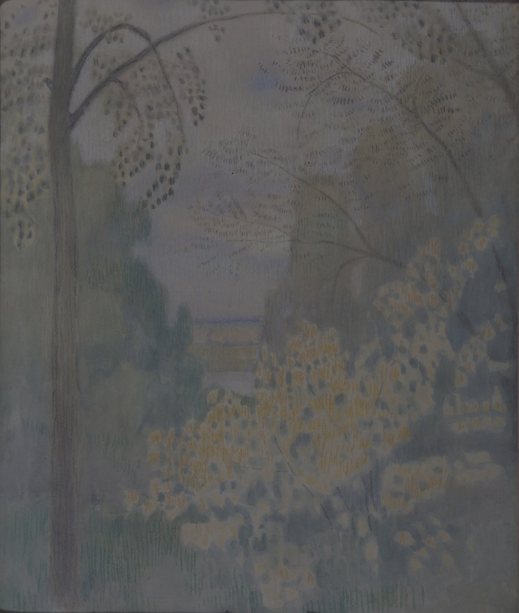 Diófa, 1905 alkotó: Viktor Elpidiforovich Borisov Musatov