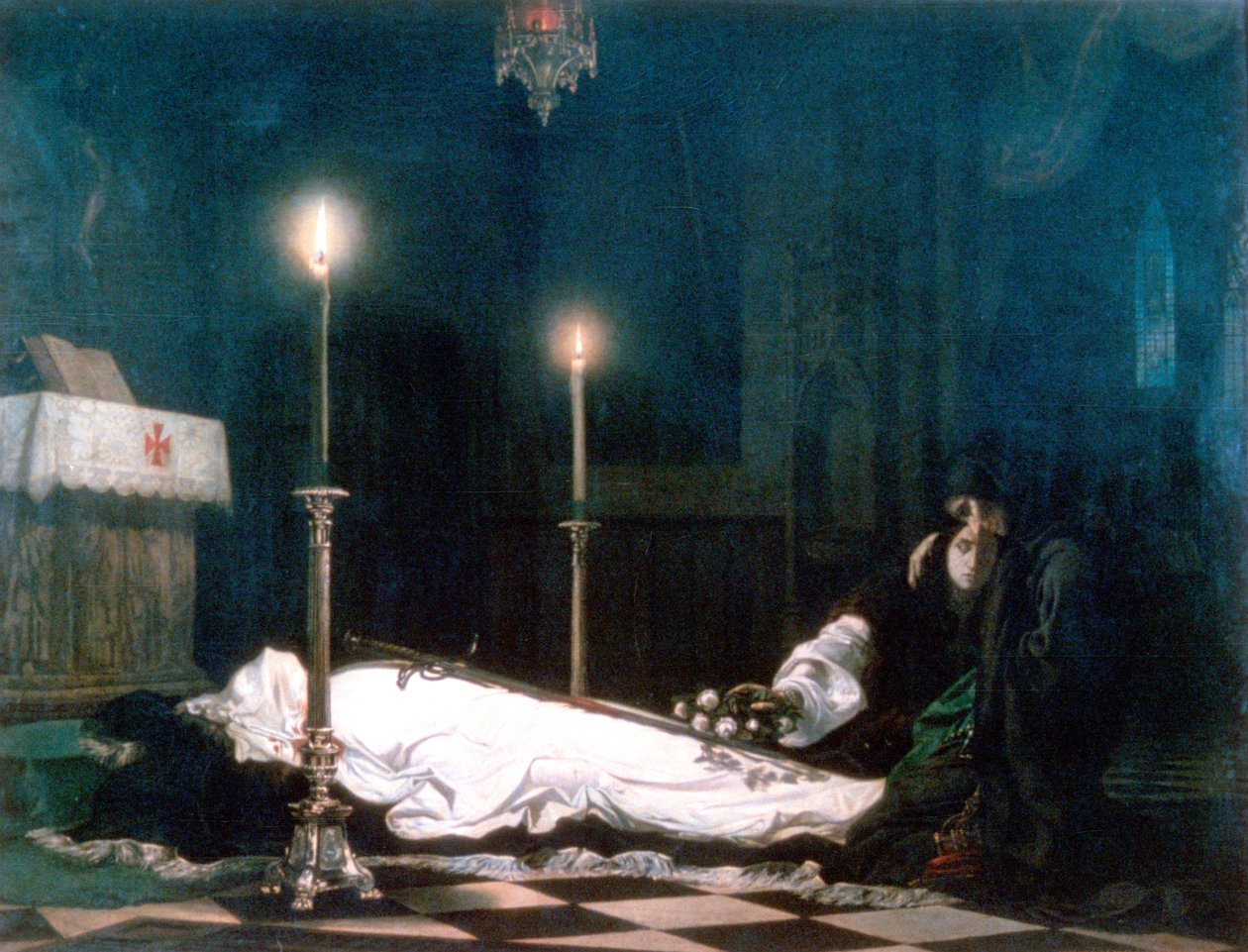 Hunyadi László a bieren, 1859 alkotó: Viktor Madarász
