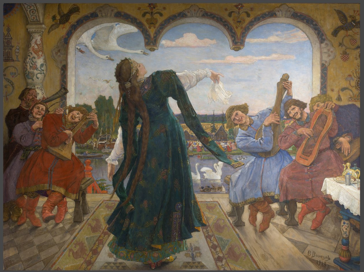 A békahercegnő, 1901-1918. alkotó: Viktor Mikhaylovich Vasnetsov