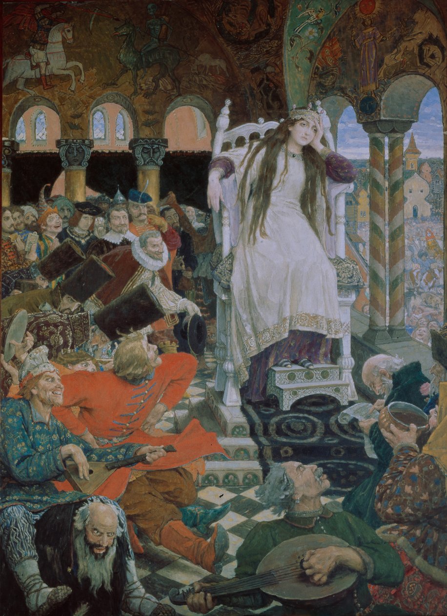 A hercegnő, aki soha nem mosolygott Nesmeyana, 1914-1916 alkotó: Viktor Mikhaylovich Vasnetsov