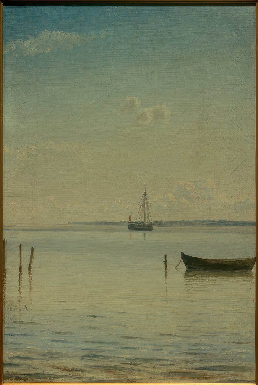 A fjord előtt alkotó: Vilhelm Kyhn