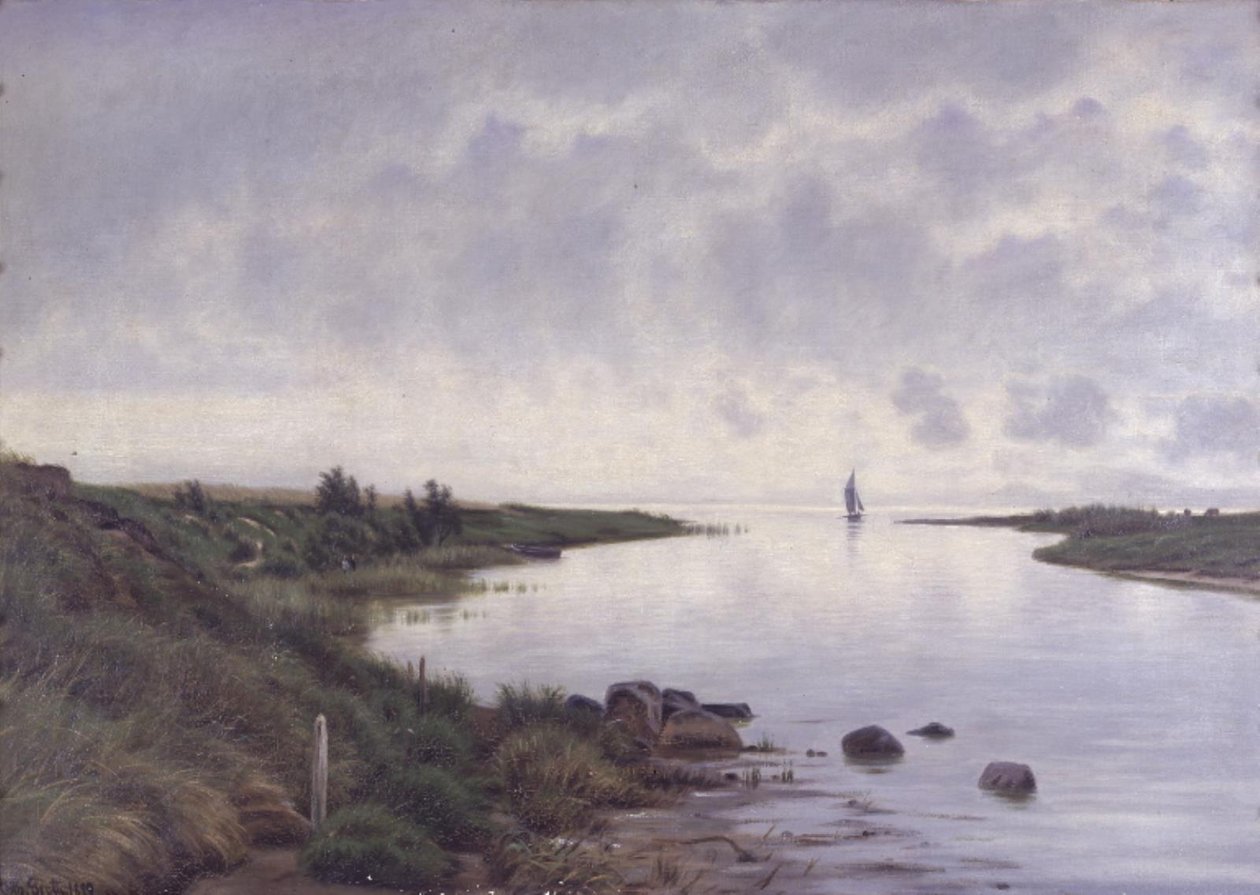 A folyó kivezetése alkotó: Vilhelm Groth