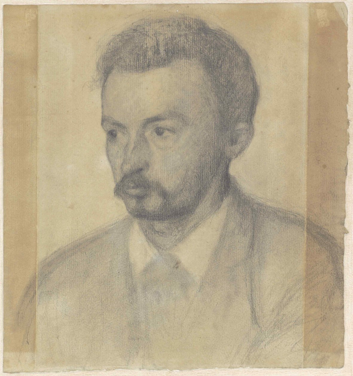 Önarckép, 1895. alkotó: Vilhelm Hammershøi