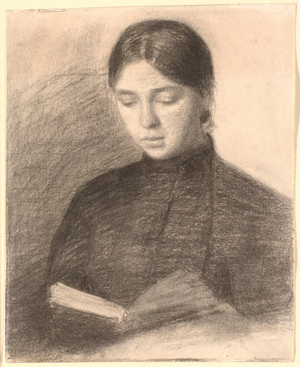 A művész nővére, Anna Reading alkotó: Vilhelm Hammershøi