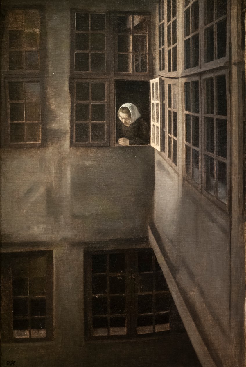 Bíróság, Strandgade 30 alkotó: Vilhelm Hammershoi