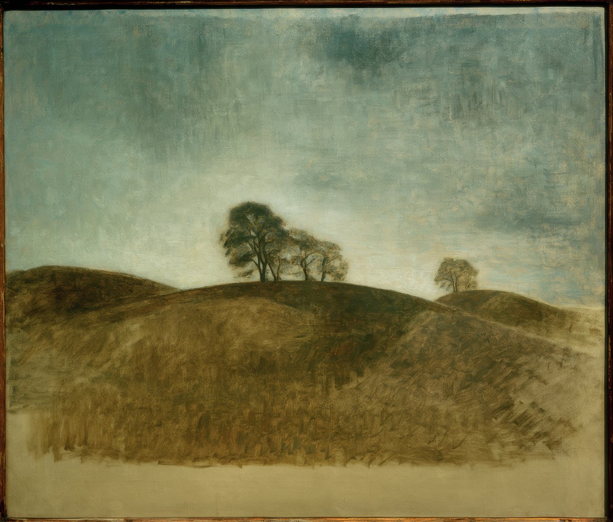 Dunkebakke, Frederiksvaerk alkotó: Vilhelm Hammershoi
