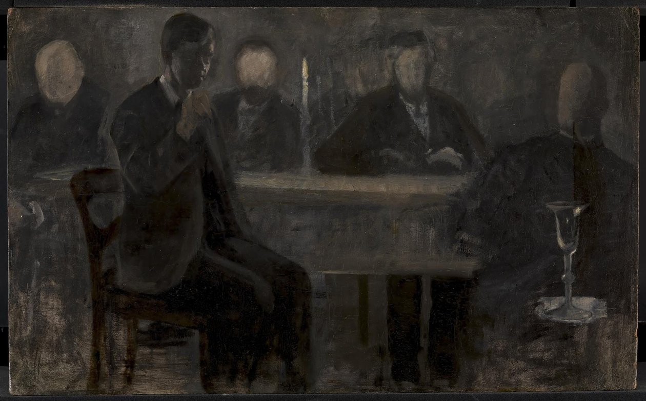 Öt portré. Festőtanulmány a stockholmi Thielska Gallerietben alkotó: Vilhelm Hammershøi