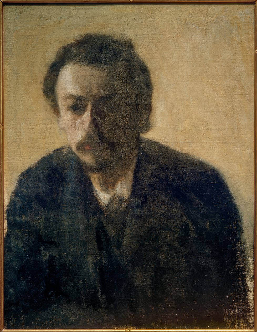 Önarckép V. Hammershöi, 1891 alkotó: Vilhelm Hammershoi