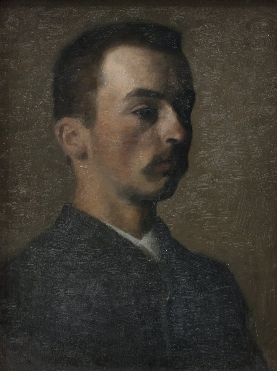 Önarckép alkotó: Vilhelm Hammershoi