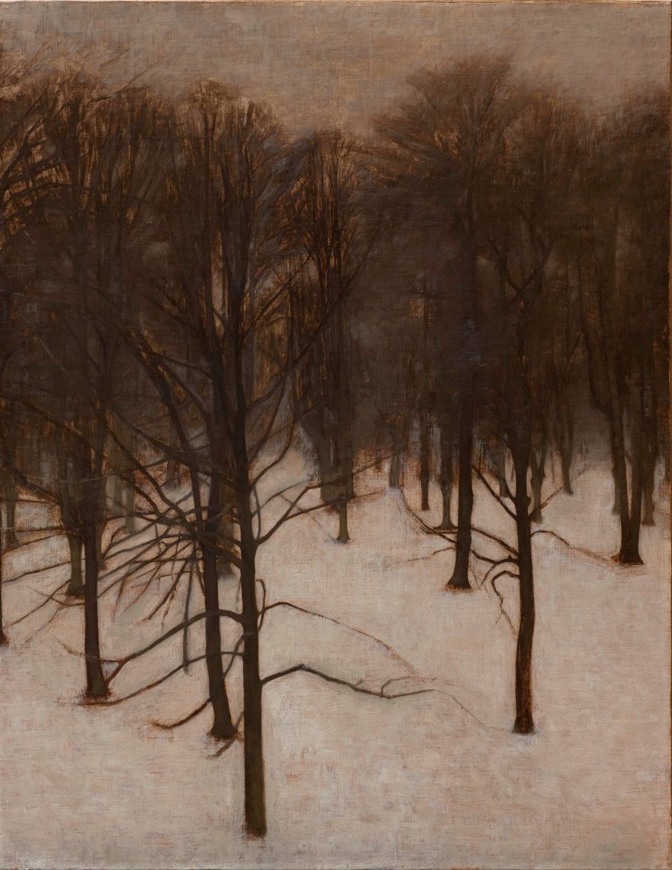 Sondermarken Park télen alkotó: Vilhelm Hammershoi