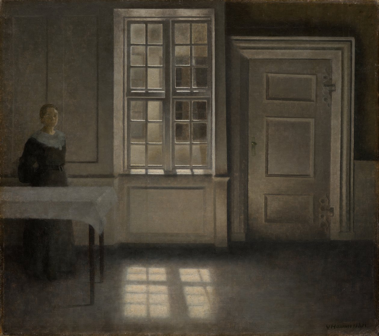 Strandgade, Sunshine alkotó: Vilhelm Hammershøi