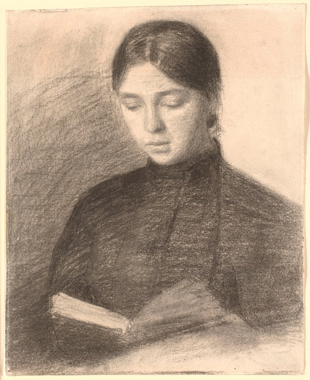 A művész nővére, Anna Reading alkotó: Vilhelm Hammershøi