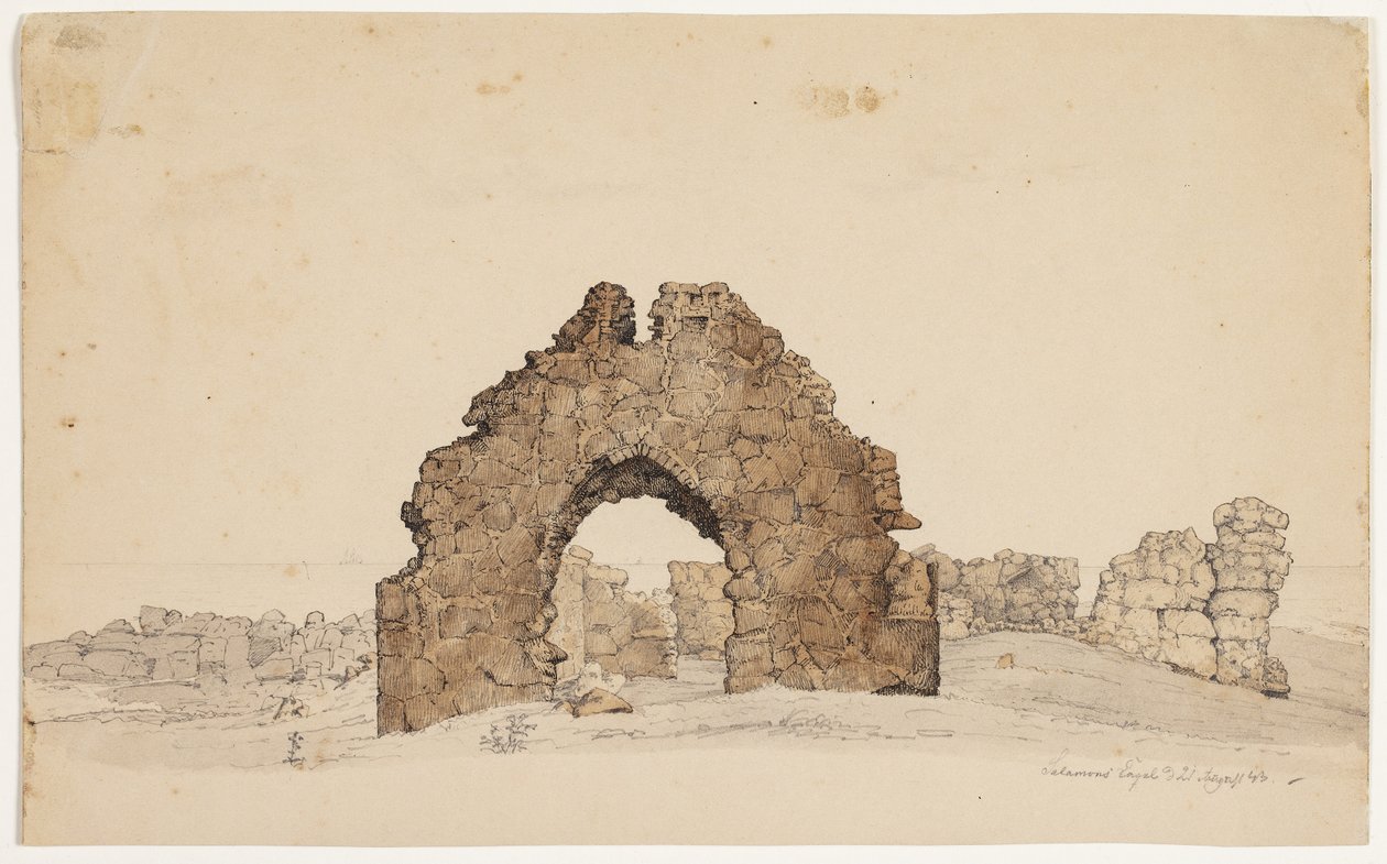 Salamon-kápolna. Bornholm alkotó: Vilhelm Kyhn