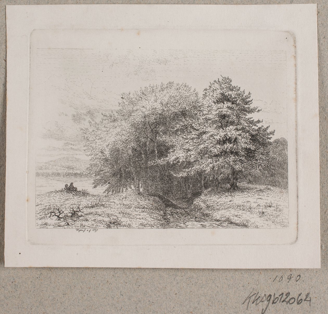 Erdő széle alkotó: Vilhelm Kyhn