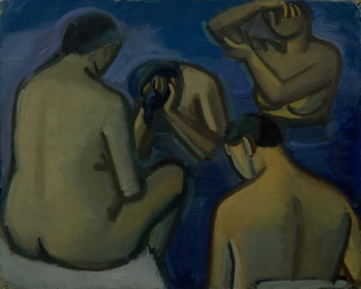 A fürdő után alkotó: Vilhelm Lundstrøm