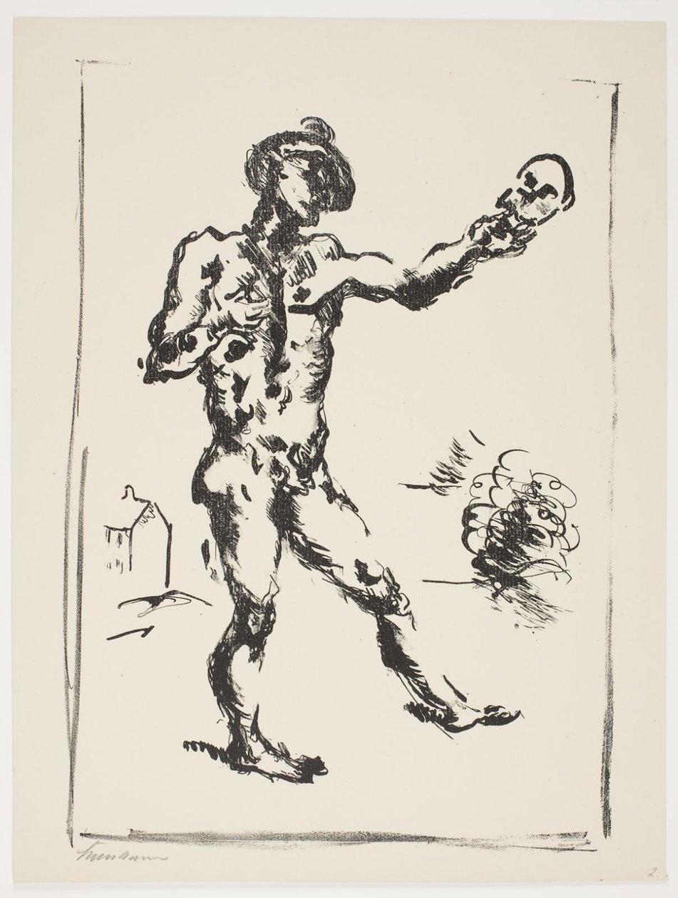 Lap a "Klingens Kunstnermappe No. 2"-ből alkotó: Vilhelm Lundstrøm